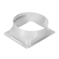 Exhaust Hose Coupler 150mm Dia Portable Air Conditioner Tube Square Adapter
