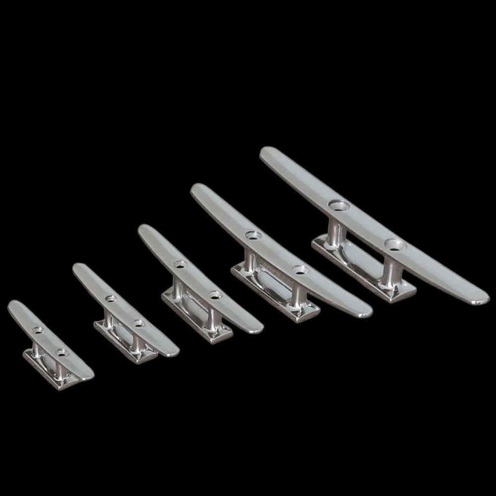 10 inch 316 Stainless Steel Dock Deck Rope Cleat  Marine Boat