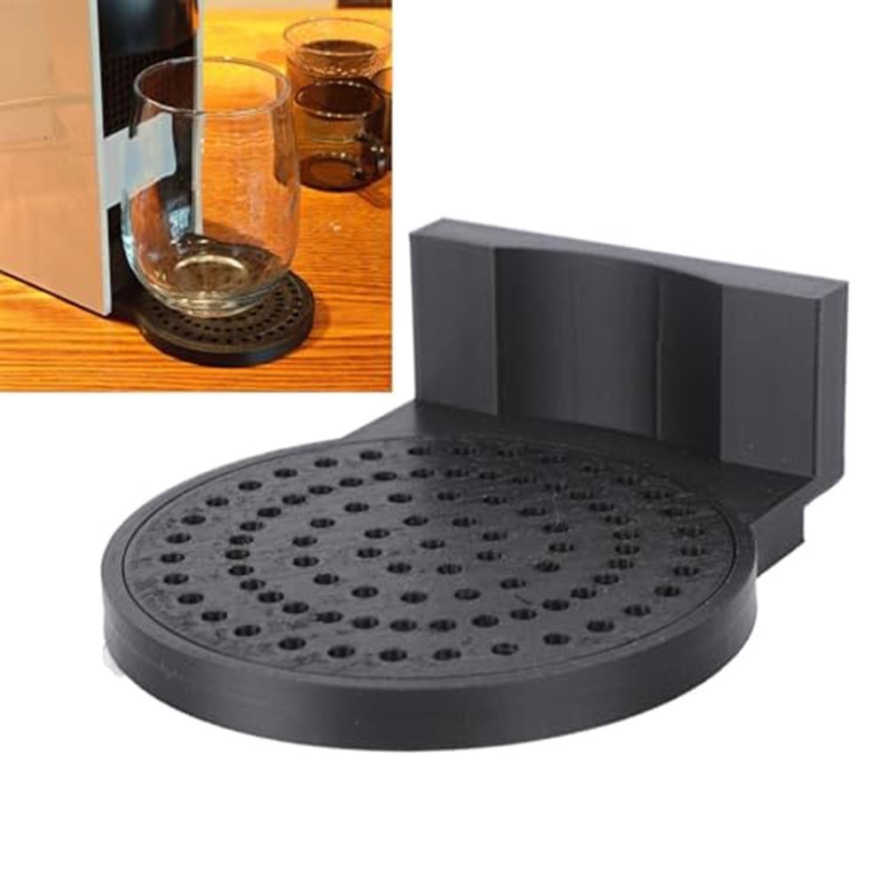 Nespresso-Compatible Compact Drip Tray and Coaster Set for Small Espresso Units