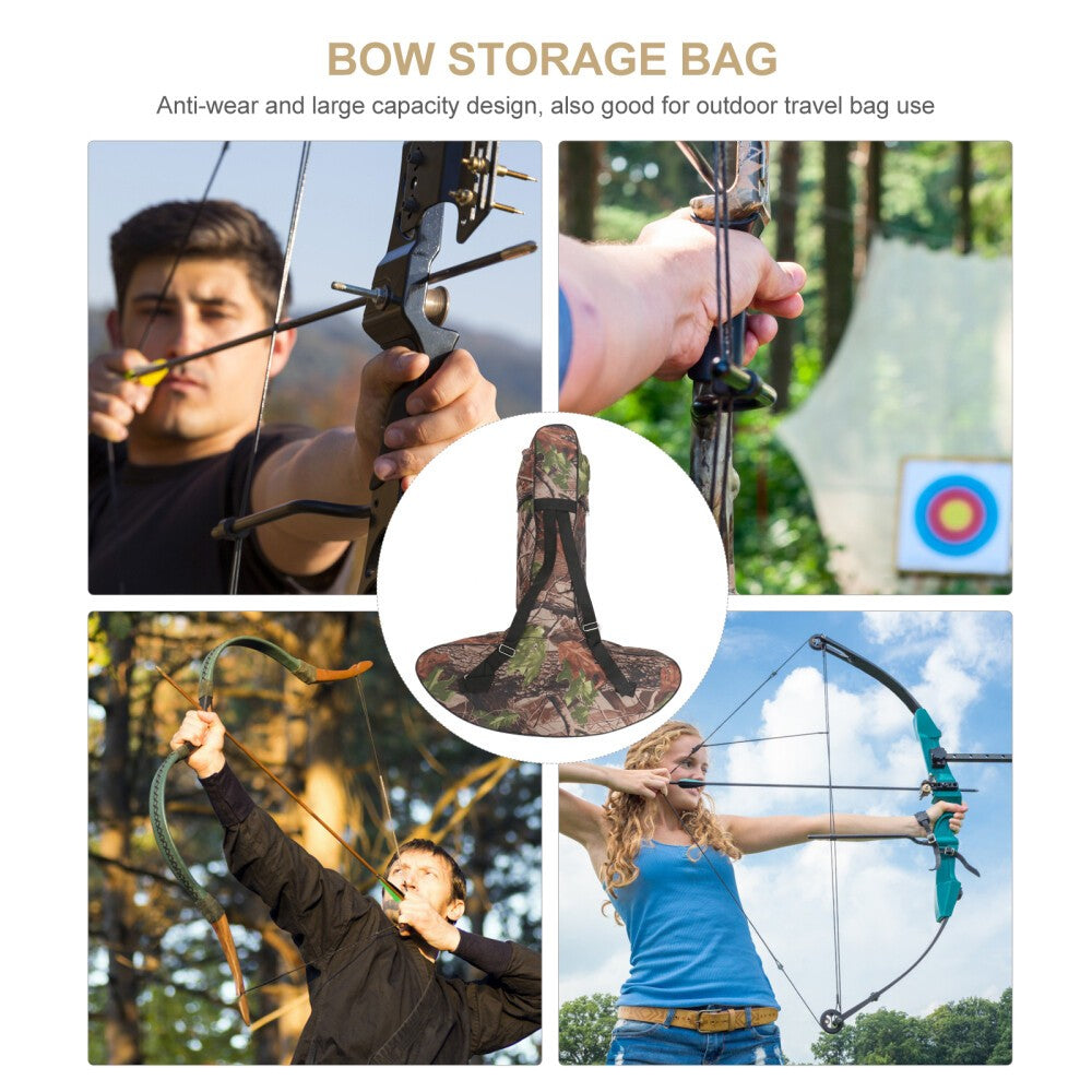 Archery Hunting T Shaped Bow Case Backpack Bag Universal Fits Most Crossbows