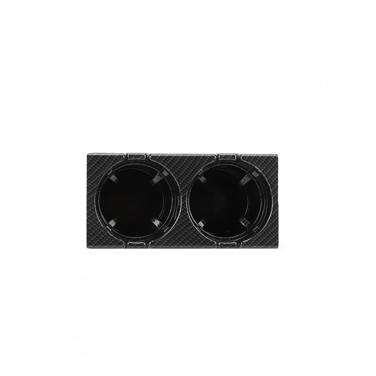Carbon Fiber Style Center Console Cup Drink Holder For BMW 3 Series E46 1998-06!