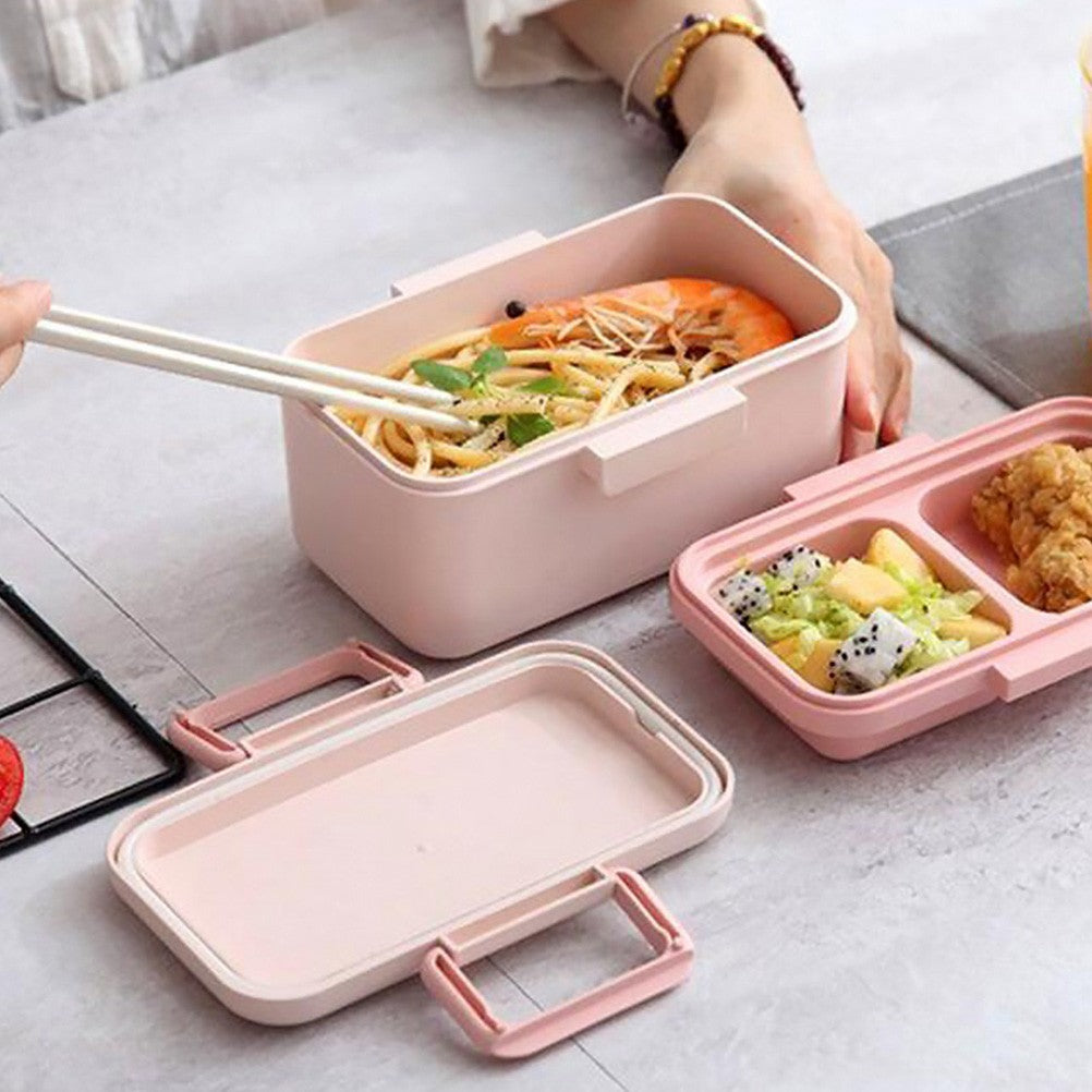 Square Box Lunch Container Japanese Style Lunch Holder
