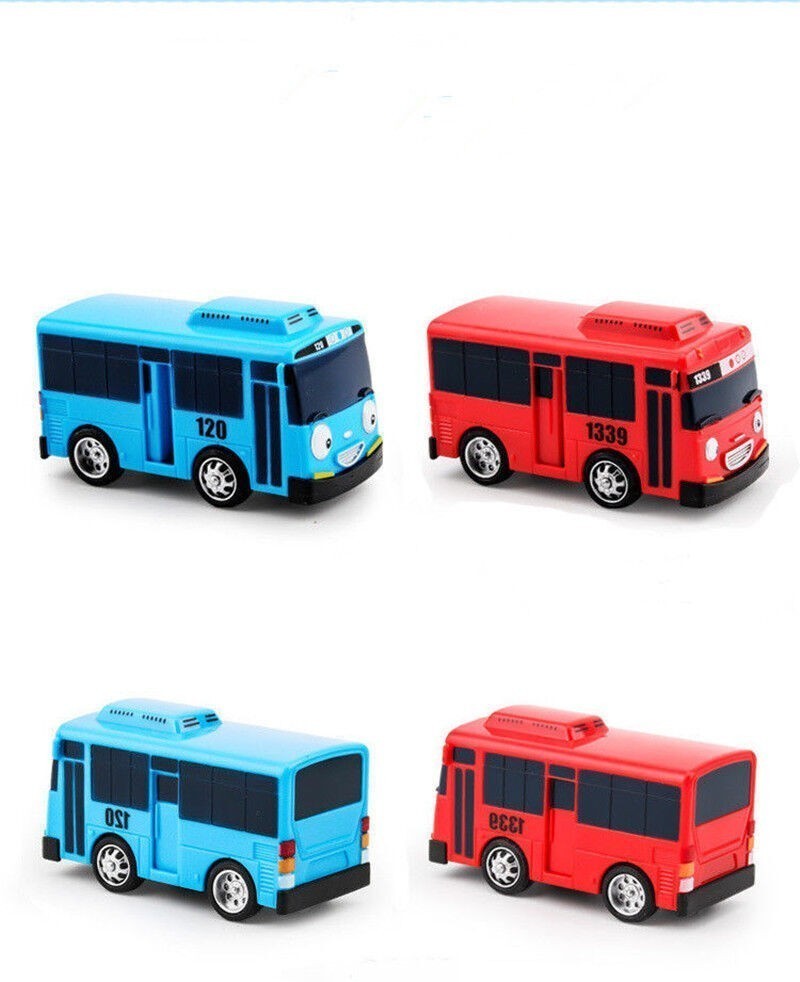 4 pcs Cars Toy The Little Bus TAYO Friends Special Set Tayo Rogi Gani Rani Mini