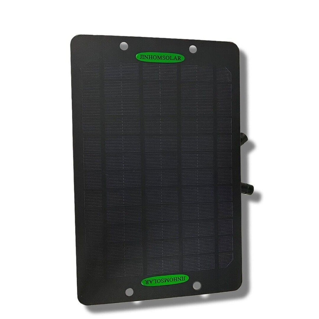 Ventilation Fans 12V 10W Solar Powered Panel Fan for Greenhouse Camping Sheds UK