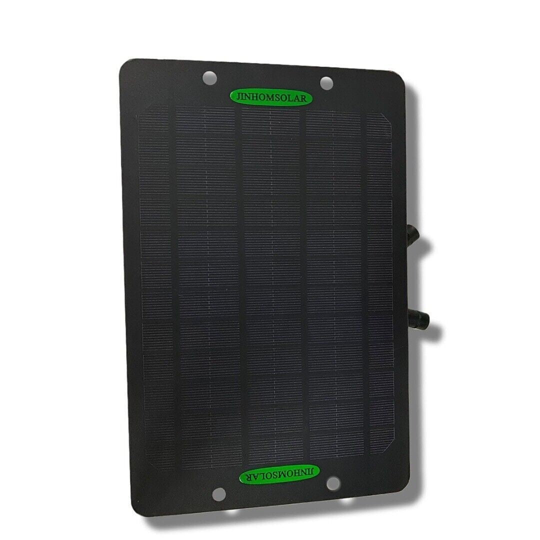 Ventilation Fans 12V 10W Solar Powered Panel Fan for Greenhouse Camping Sheds UK