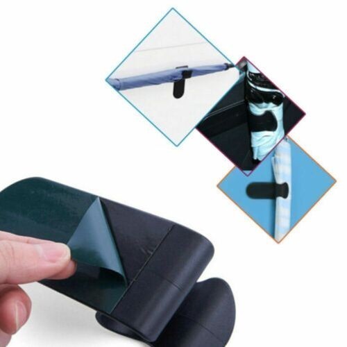2 x Universal Car Interior Accessories Umbrella Hook Holder Hanger Clip Fastener