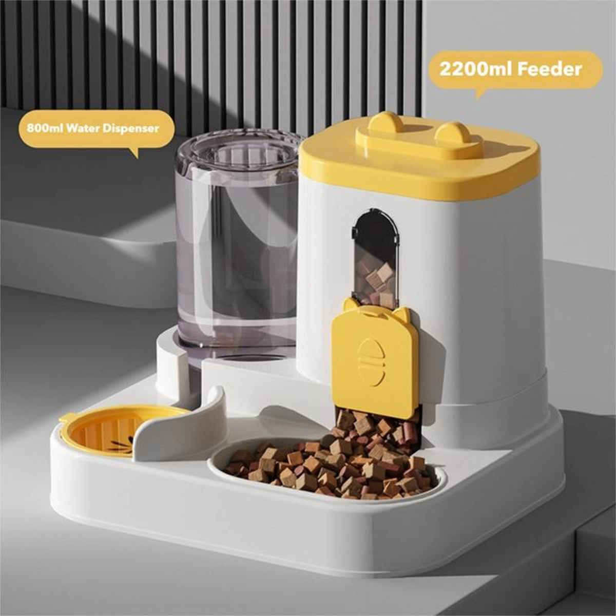 Pet Dog Puppy Food Dispenser Automatic Cat Feeder Water Dispenser Dry Wet
