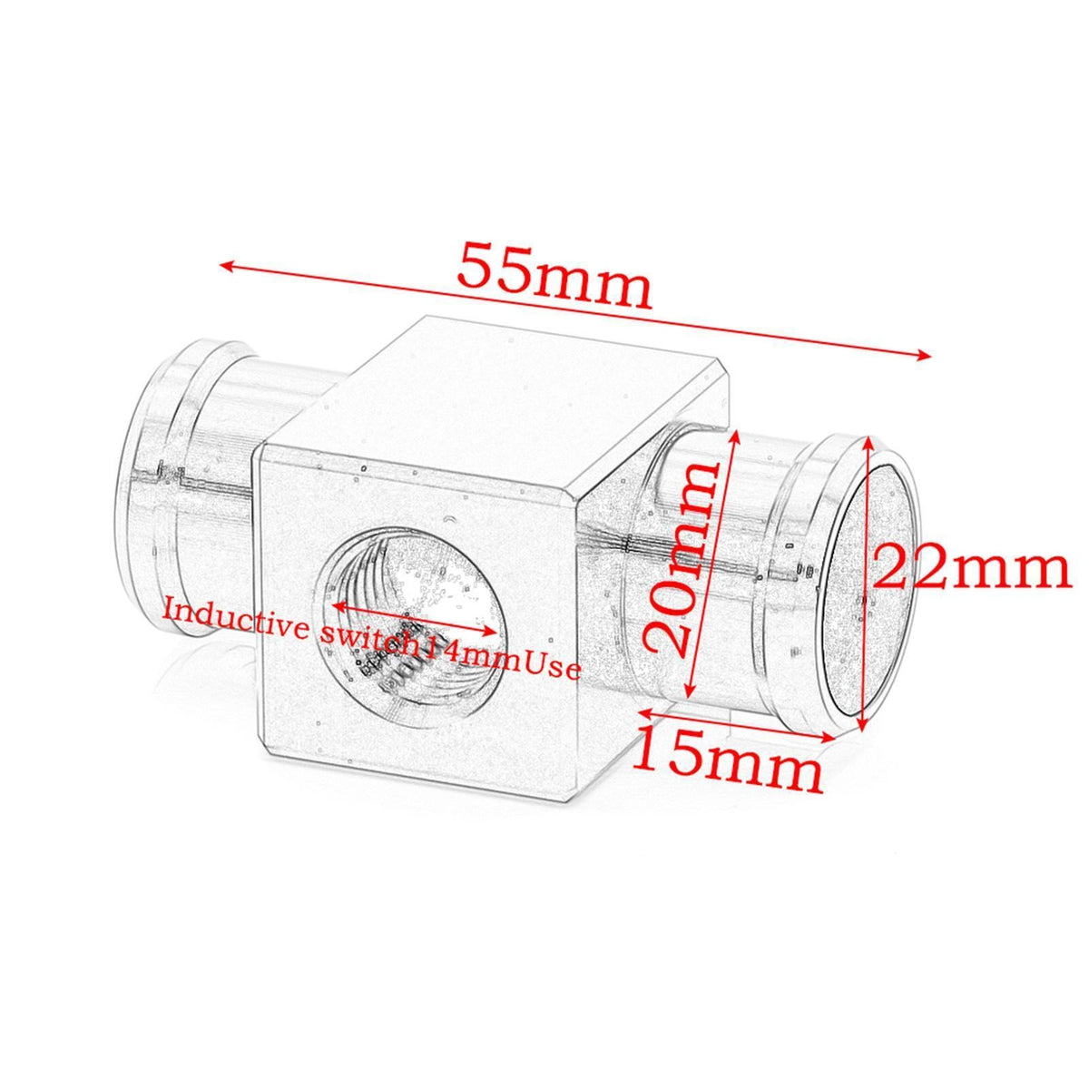 Motorcycle Radiator Fan Thermostat Temperature Switch Black Motorbike Radiator