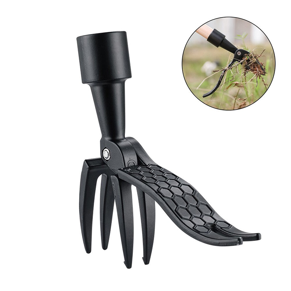 Manual Stand Up Weeder Puller Weed Claw Grass Root Remover Killer Garden Tool