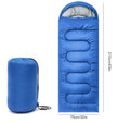 Waterproof 4 Season Envelope Sleeping Bag Single Zip Design Camping Hiking Use