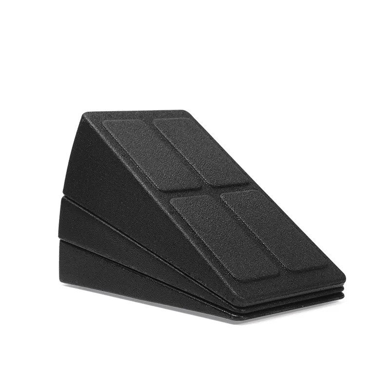 3Pcs/Set Yoga Bricks Squat Wedge Blocks Block Ramp Deadlift Slant Board Adjustab