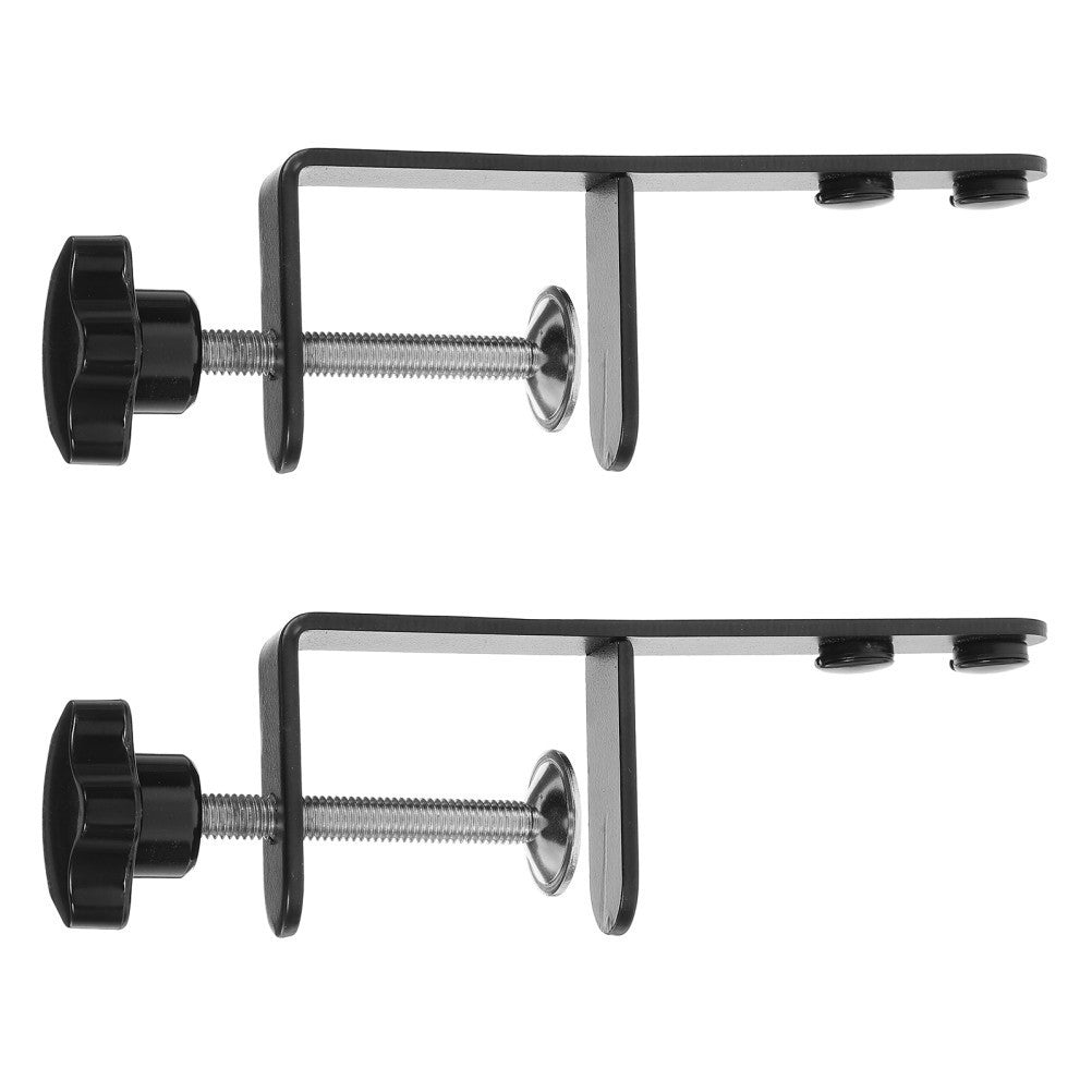 2 Pcs Mounting Clamp Table Rod Stand for Peg Board