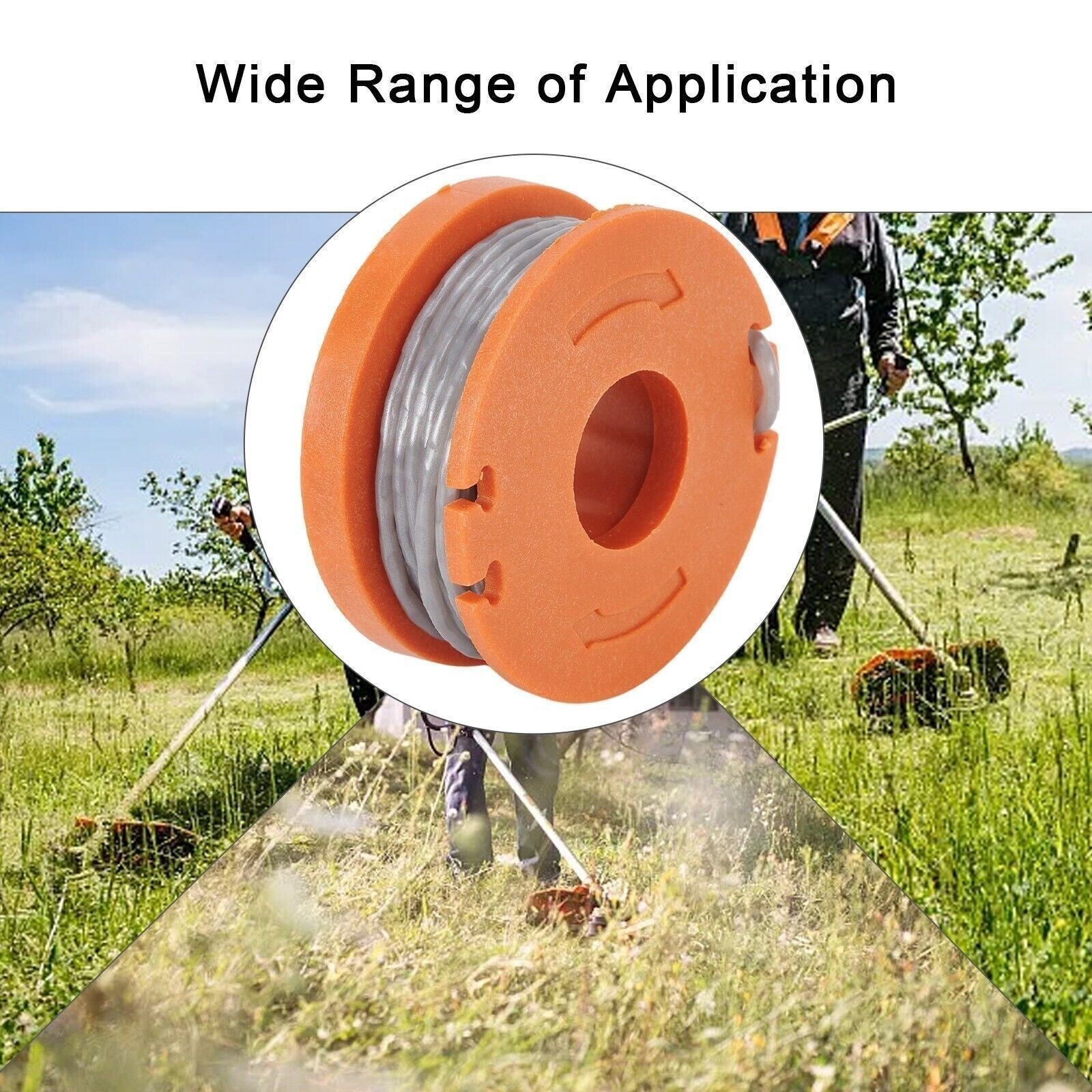 3 x Strimmer Trimmer Spool & Line McGregor MCT1825 MCT2X1825 FAST UK POST