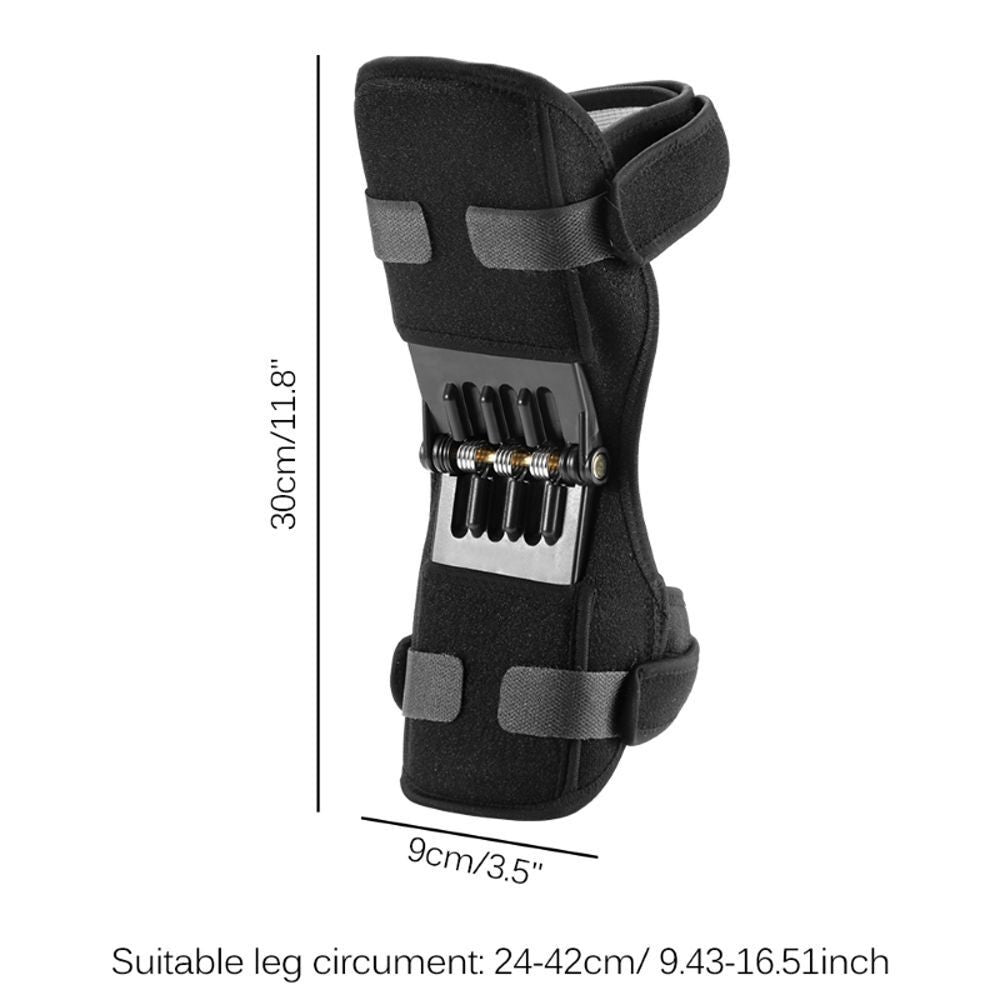 1Pc Knee Stabilizer Pad Spring Force Protection  Booster Leg Power Brace Support