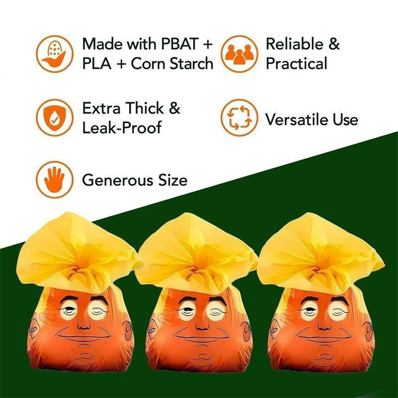 2026 Funny Dogs Poop Bags SH*T Bag 60 Count The Most Presidential Poop Bag UK
