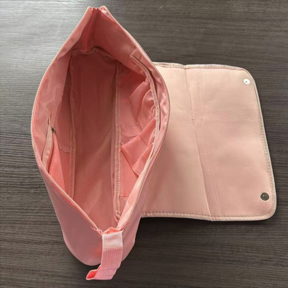 Travel Bag for Hair Straightener – Heatproof Mat & Flat Iron Carry Case