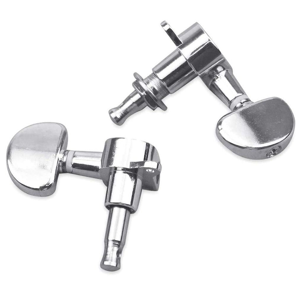 6pcs/lots Guitar String Inline Tuning Pegs Tuners Keys Machine Heads Metal UK