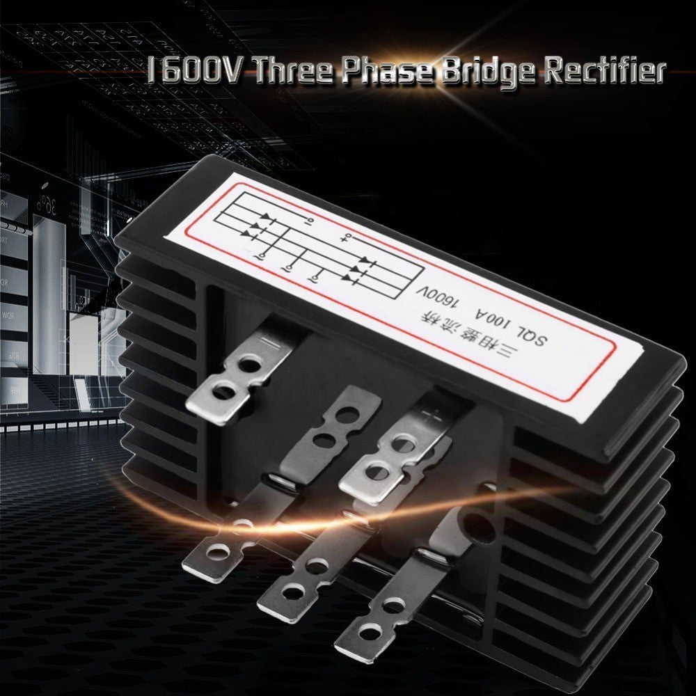 100A Three Phase Diode Bridge Rectifier Full Bridge Rectifier  Auto Control