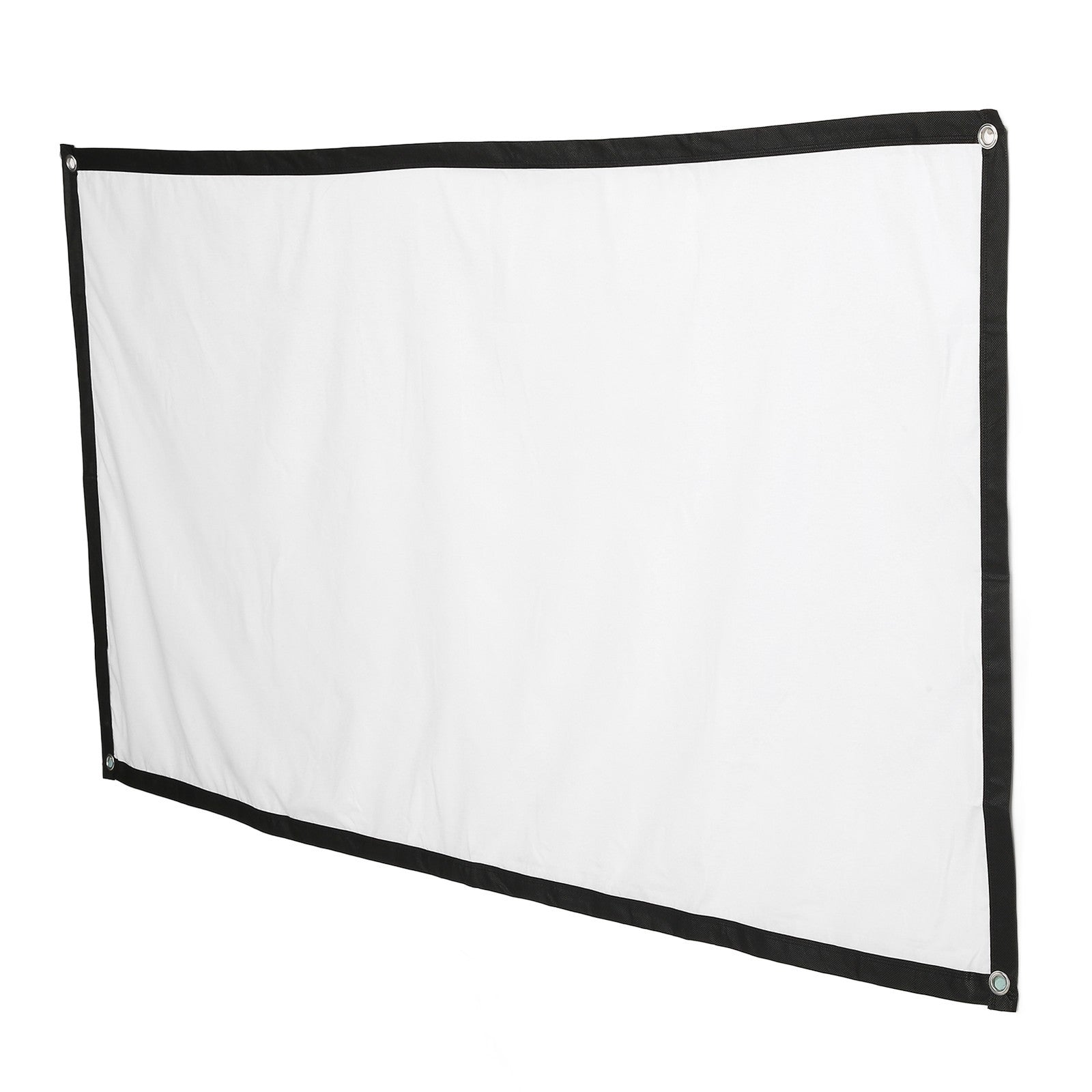 84Inch Projector Screen 16:9 Hd Projection Screen With Hook For Indoor Outdo BAJ