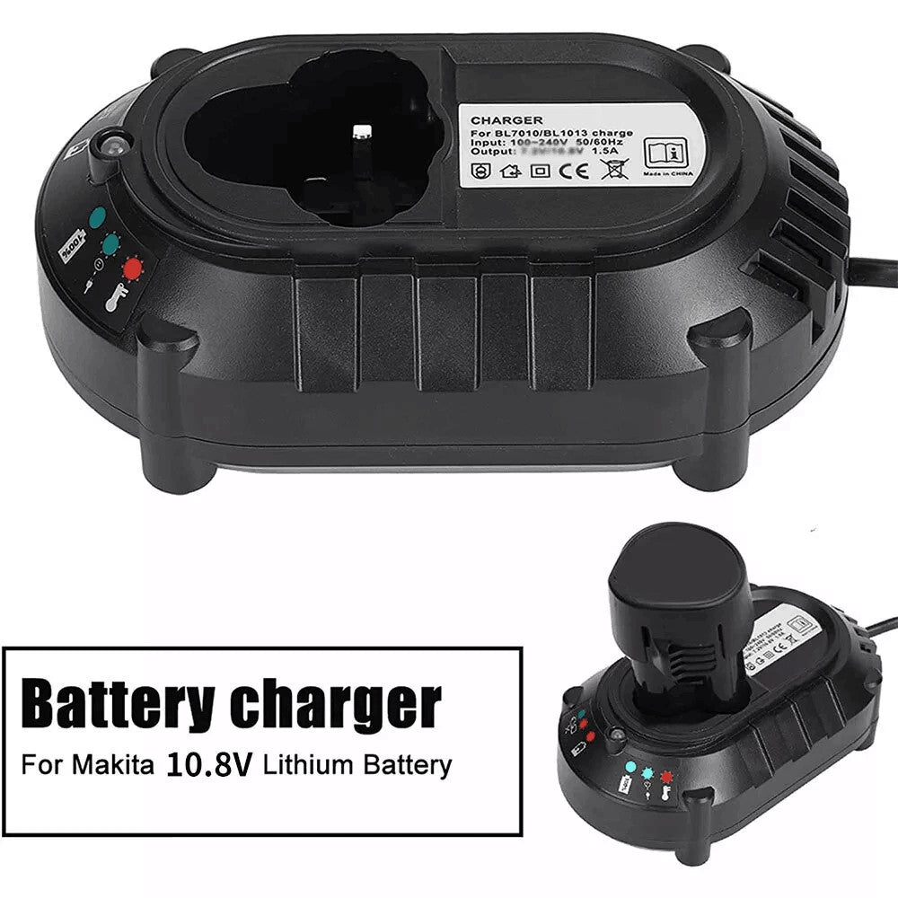 Fast Battery Charger For Makita BL1013 BL7010 DC10WA 10.8V/12V Li-ion Battery UK