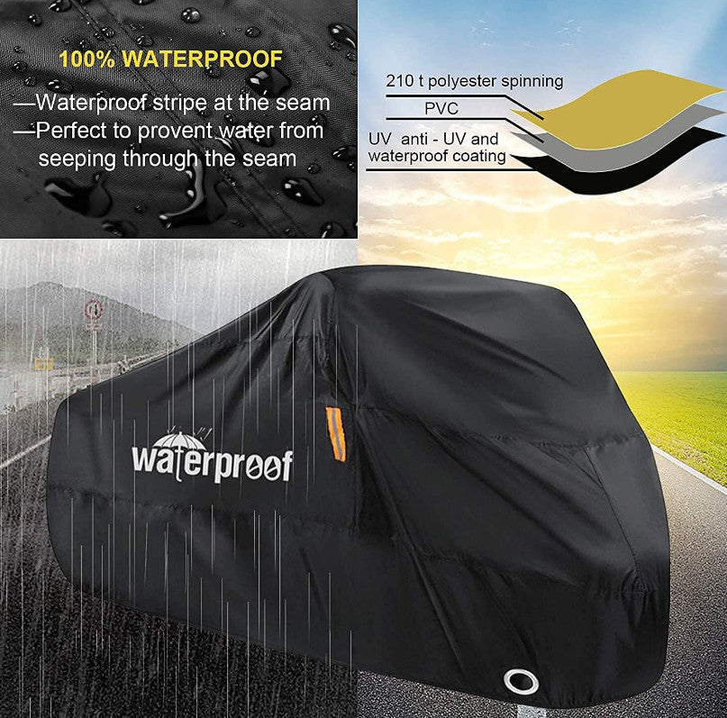 Waterproof Mountain Bike Bicycle Cover Heavy Duty Outdoor Protector 200*70*110cm