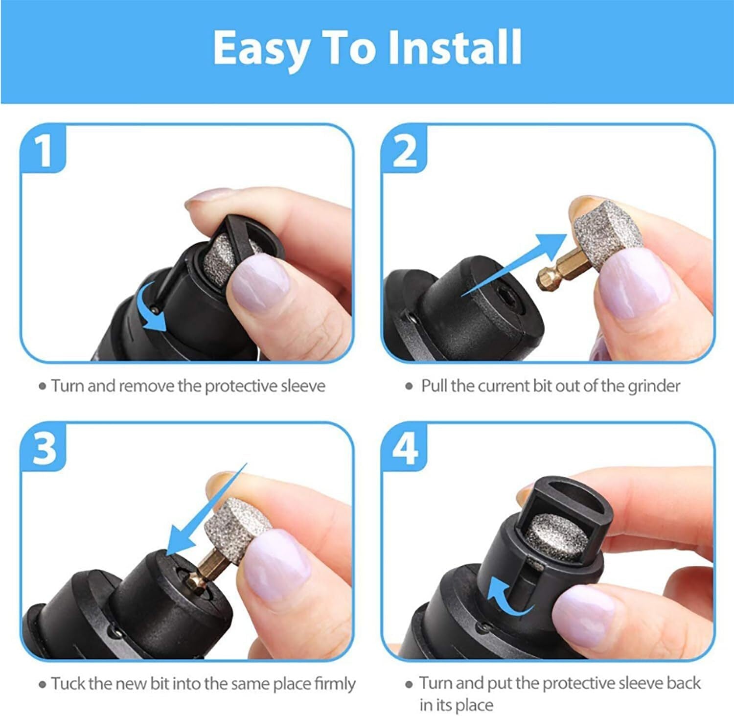 Heusom Silent Groom Pro Silent Grind Silentgrind Pro Dog Nail Trimmer Smooth UK