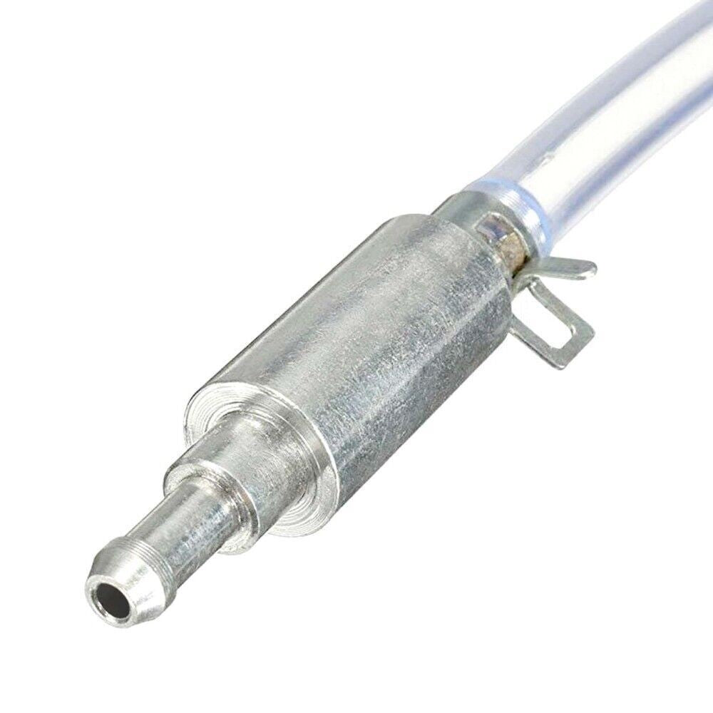 Clutch Brake Bleeder Hose Line One Way Check Valve Tube Bleeding Tool Kit Sliver