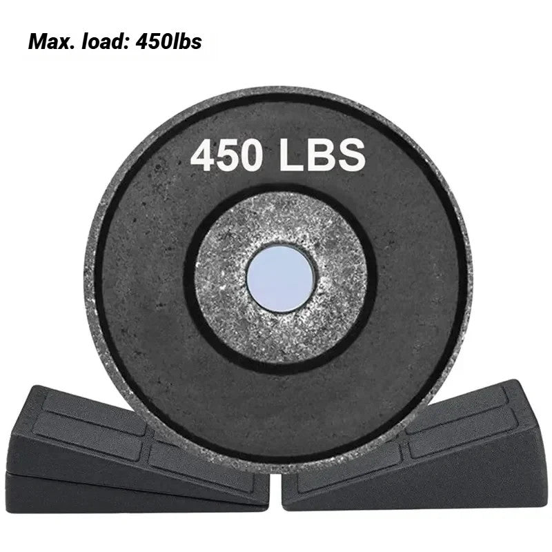 3Pcs/Set Yoga Bricks Squat Wedge Blocks Block Ramp Deadlift Slant Board Adjustab