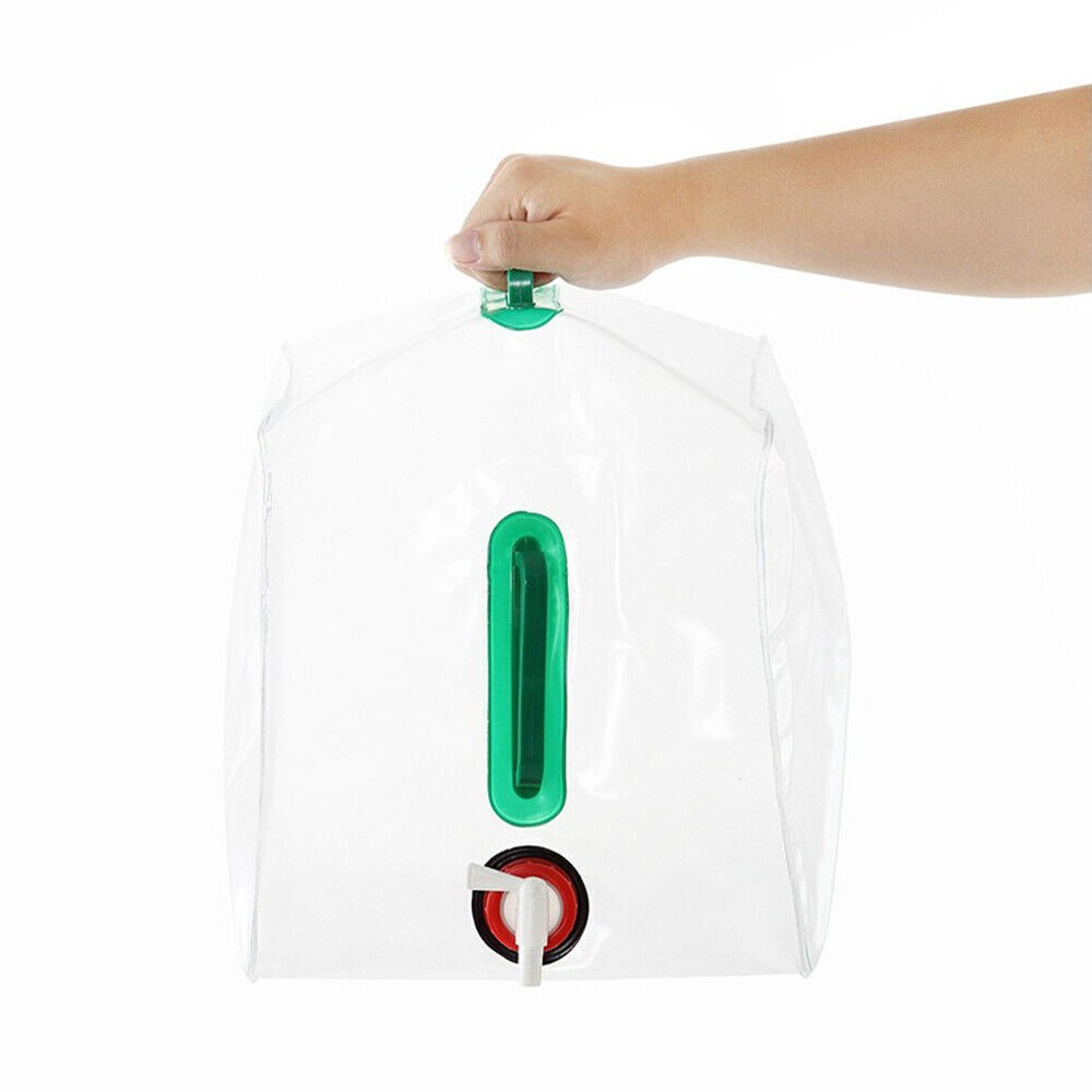 20L Water Carrier Container Foldable Collapsible Camping Water Bottle With Tap
