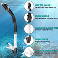 Professional Scuba Diving Snorkel Mask Set Swimming Underwater Anti Fog Adults