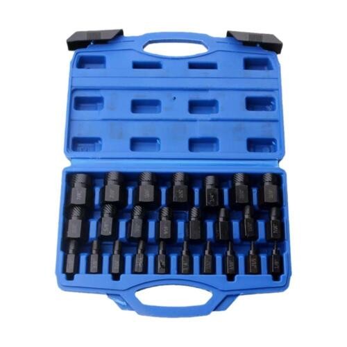 25PCS Easy Out Bolt Extractor Set, Multifunctional Stud Damaged Screw Extractor