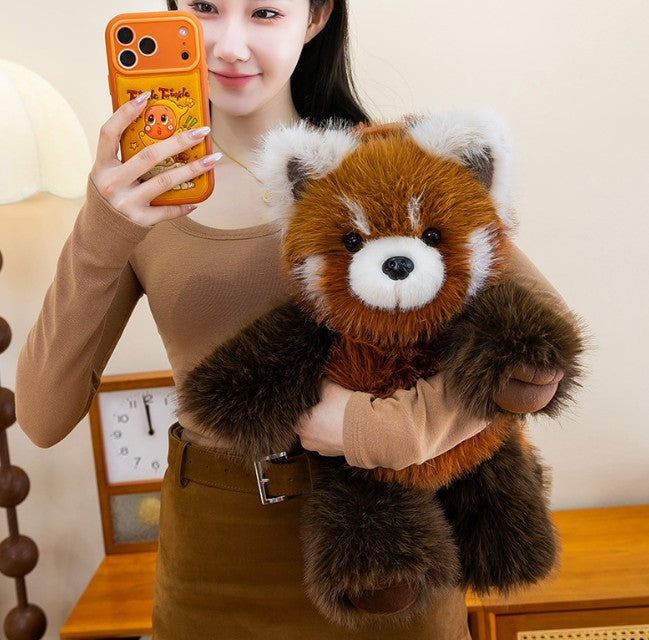 Running Plushie Stress Relief,Large Running Panda Plush Toy,55cm Soft Stuffed