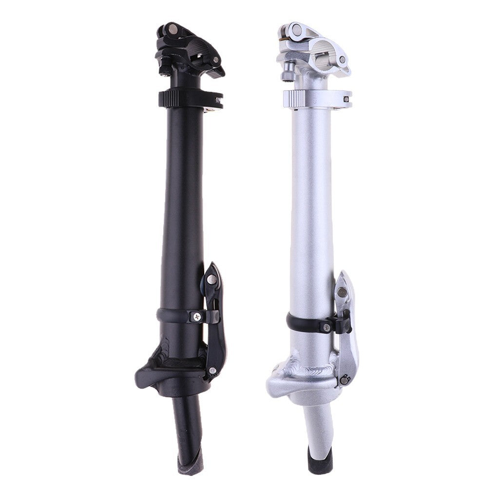 Adjustable Folding Bike Handlebar Stem Riser Bicycle Component Black 25.4mm