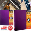 2×Elixir Nanoweb Phosphor Bronze 11-52 Acoustic Guitar Strings Light NN3