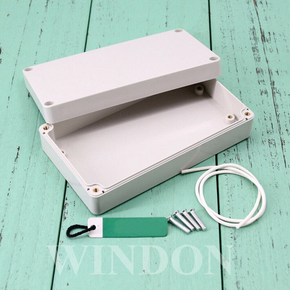 Kind of Sizes Electronic Plastic DIY Junction Box Enclosure Project Case Gray UK