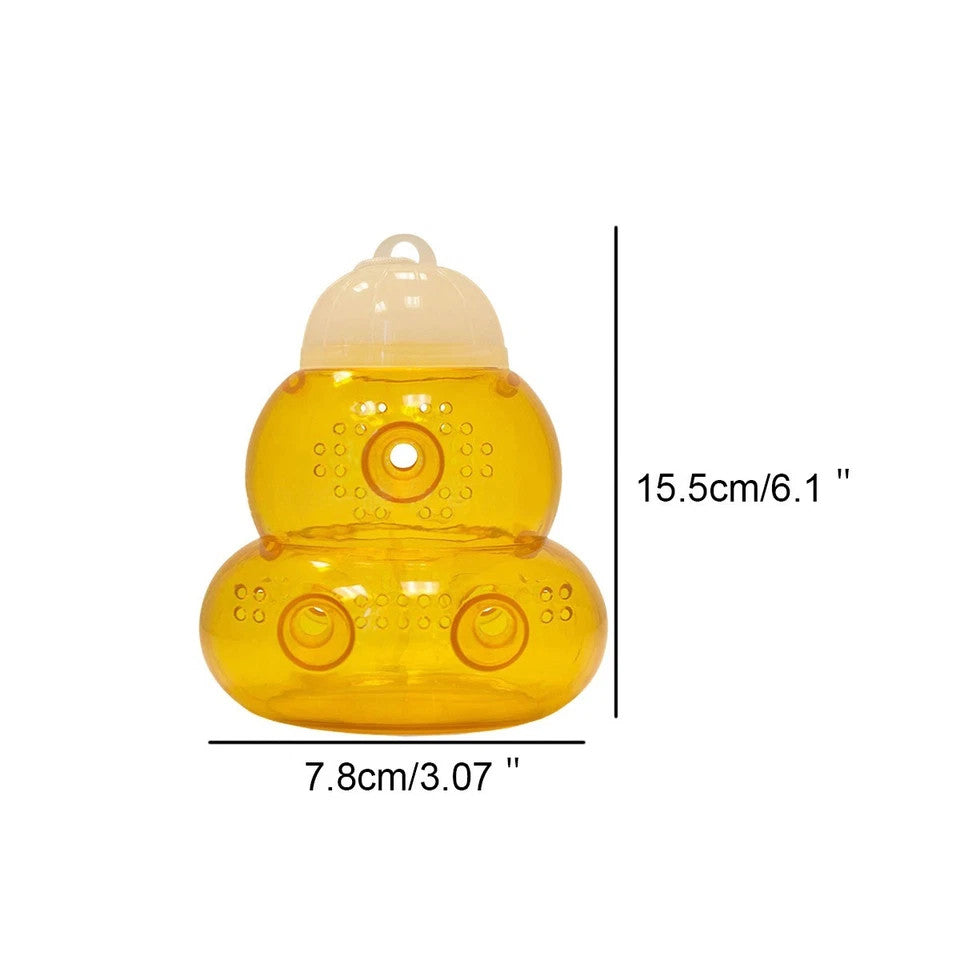 2 X Wasp Trap Hanging Garden Wasp Bee Trap Catcher Hornet