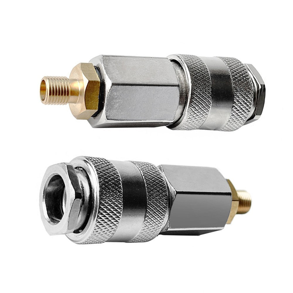 2pcs Lightweight Steel Tyre Valve Adapter 3-in-1 for Portable Inflators