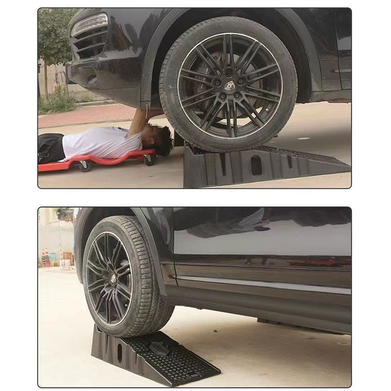 2pcs Heavy Duty Car Lift Lifting Ramps 33cm Extra Wide Universal UK 2026
