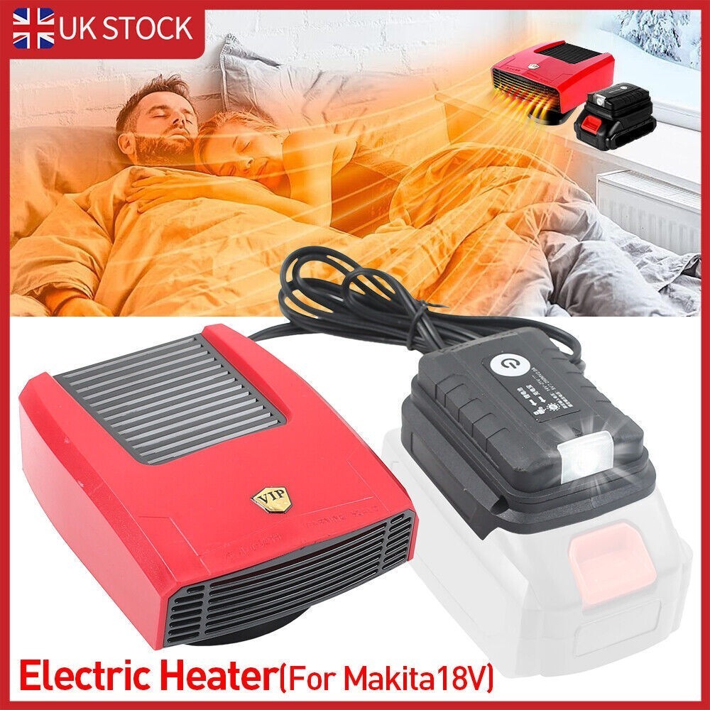 Quick Heating 600W Electric Car Heater Heating Defogger Demister for Makita 18V