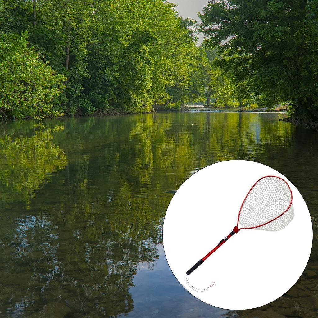 Fly Fishing Brail Landing Net Portable Foldable