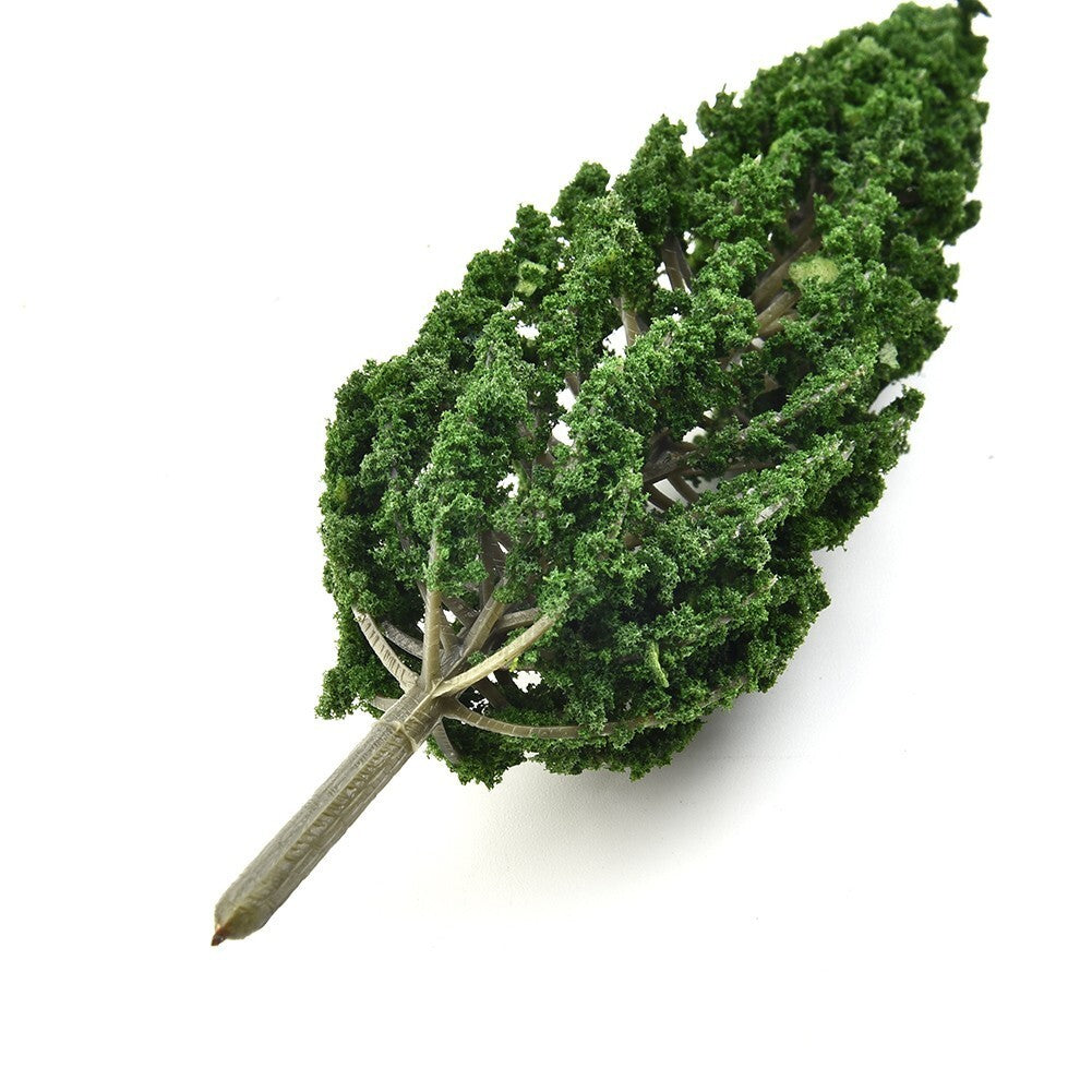 10x Model Pine Trees 15cm High For Scale Railway Scenery Layout Wargame Decor UK