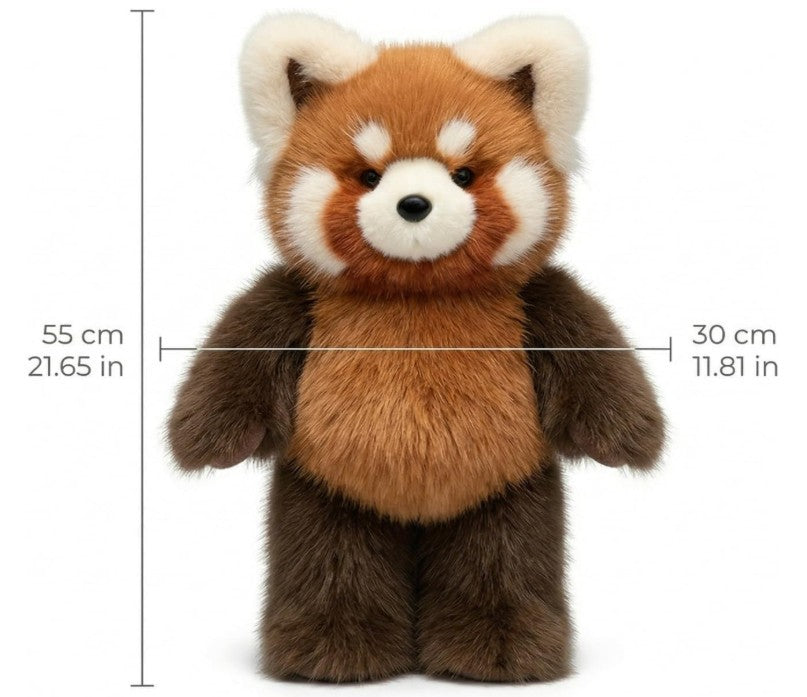 Running Plushie Stress Relief,Large Running Panda Plush Toy,55cm Soft Stuffed