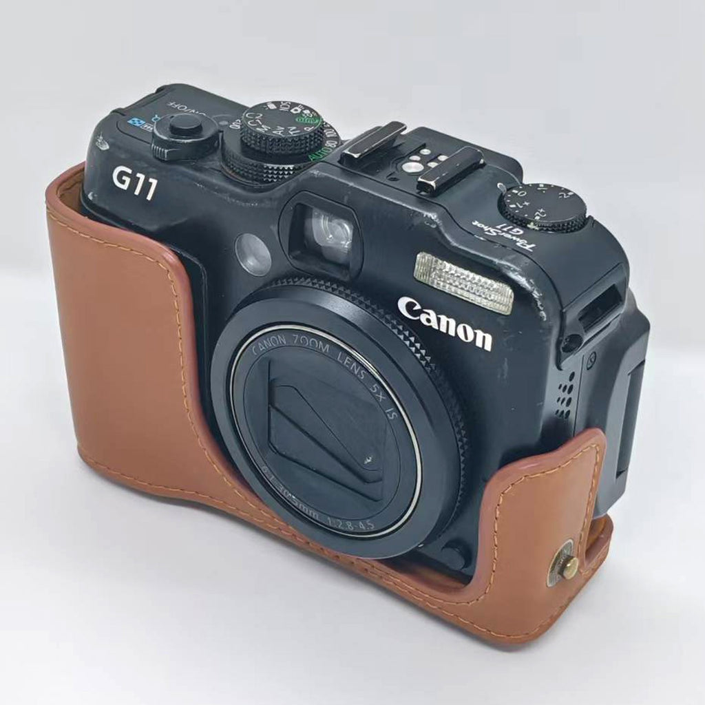 Bag Grip Strap Camera case Leather for Canon G10 G11 G12