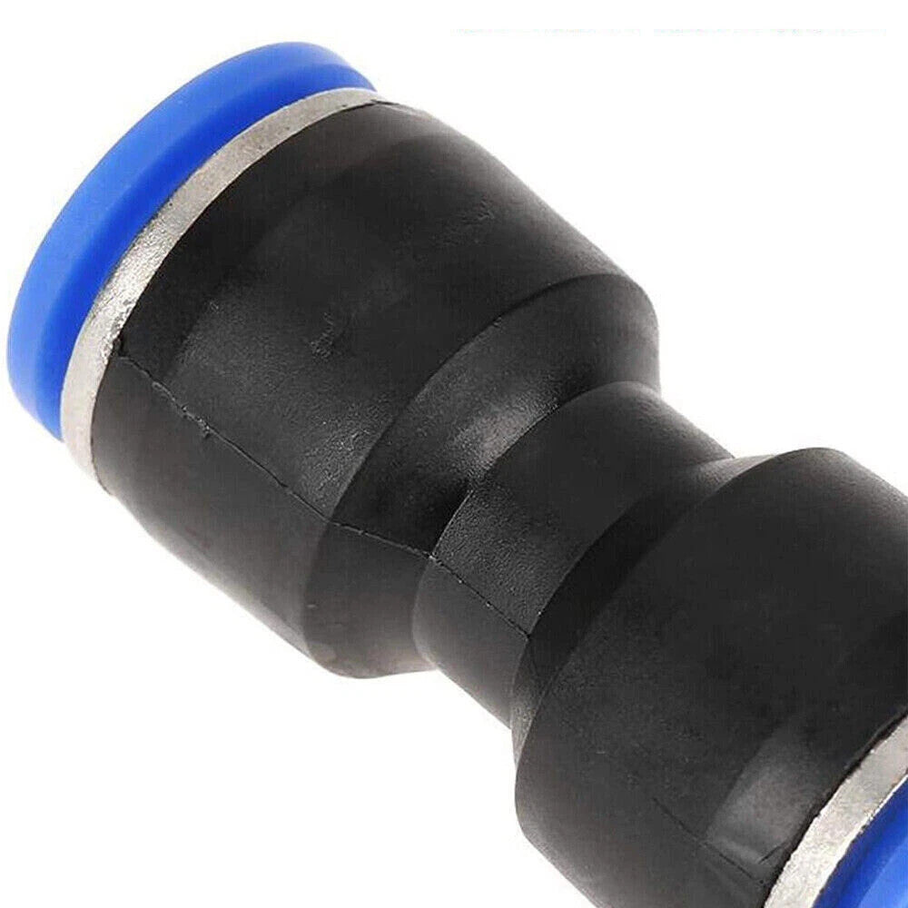 50x Straight Push Connectors Pneumatic Connect Fittings Air Line Quick Hose sets
