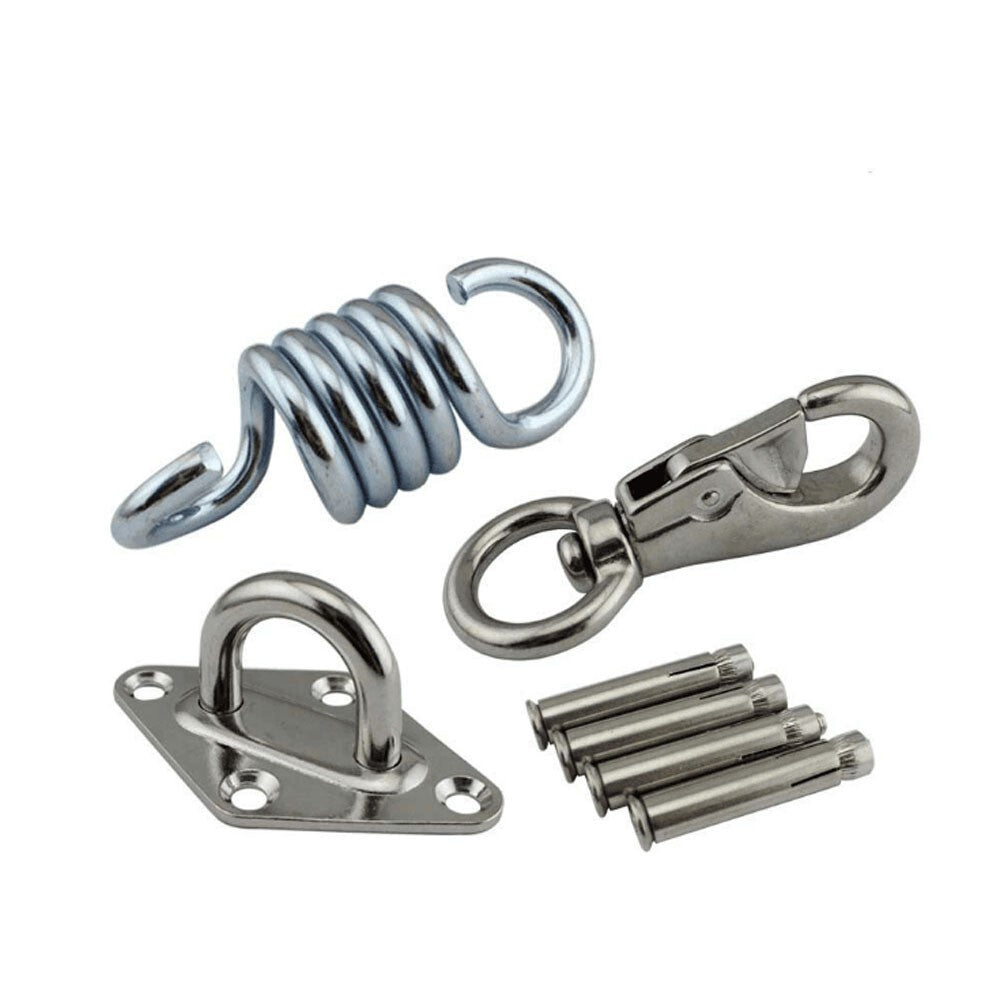 500lb Capacity Hammock Swing Chair Hanging Hooks Kit Stainless Steel Mount Hooks