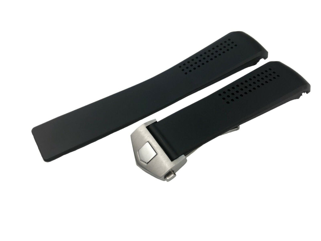 20/22/24mm Rubber Watch Band Fit For Tag Heuer CV2014.FT6014 Silicone Strap