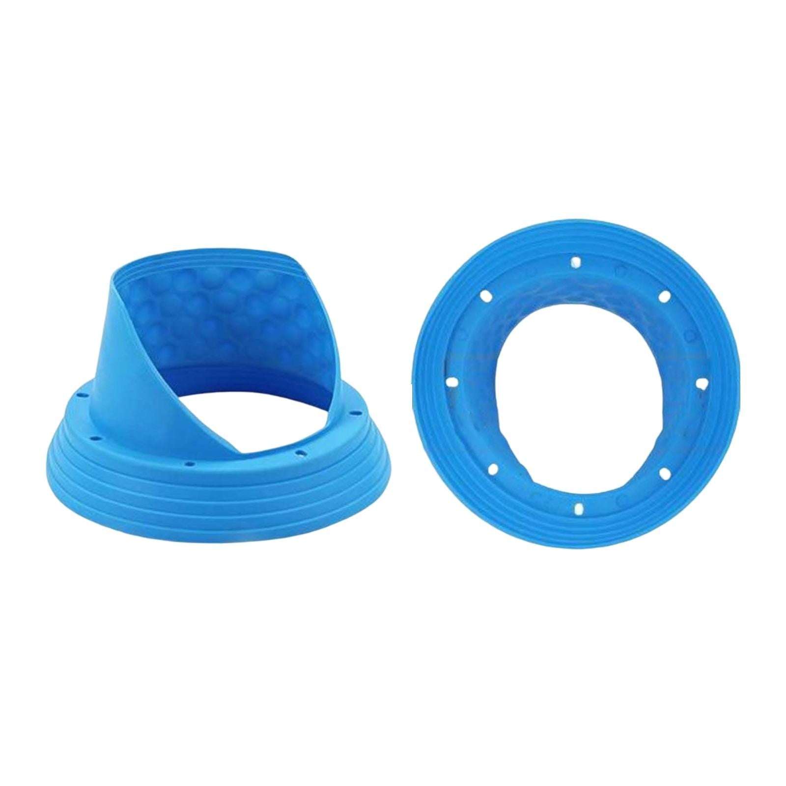 2x Automotive 6.5inch Silicone Car Speaker Baffle, Accessories Waterproof and