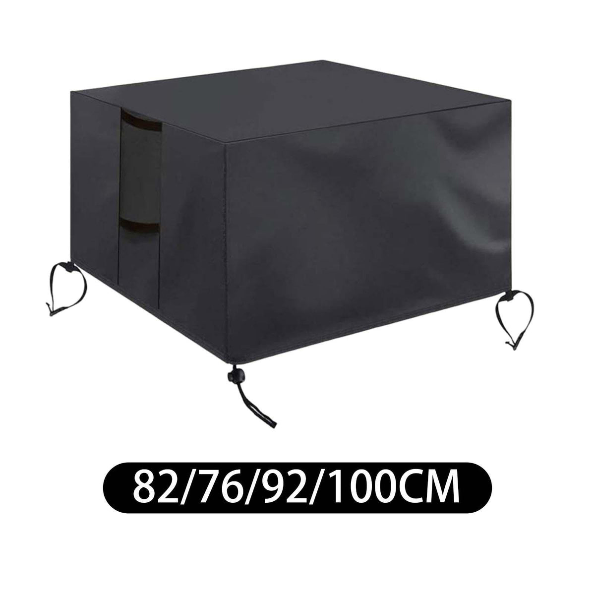 Fire Pit Cover Waterproof Fireplace Cover Heavy Duty Fire Pit Table Cover