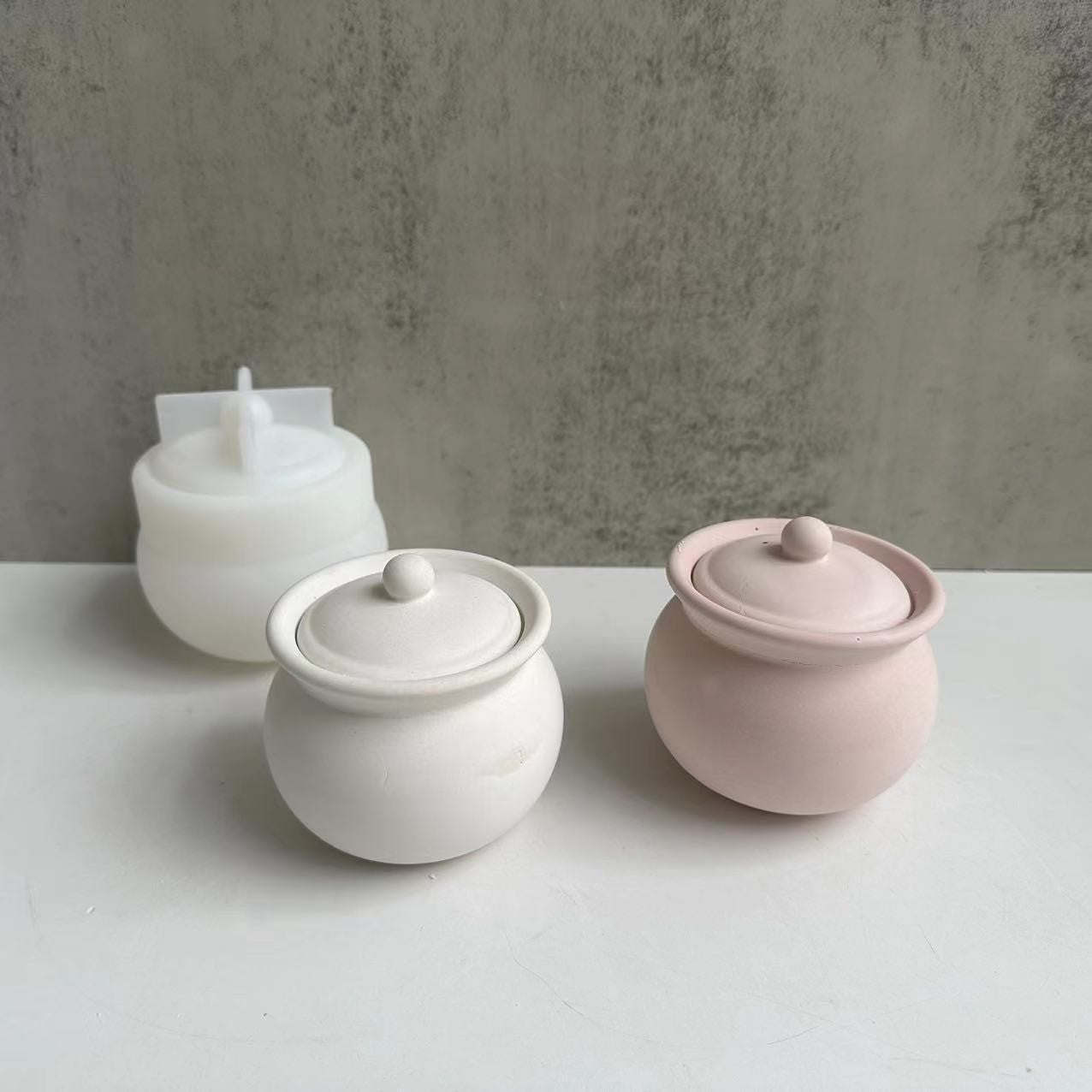 Resin Jar Mold Jars Silicone Molds Jar Molds For Epoxy Resin Storage Jar Mold