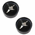 2XCross Blade for Magic Bullet Replacement Seal Ring Blade Fits Blender 250W